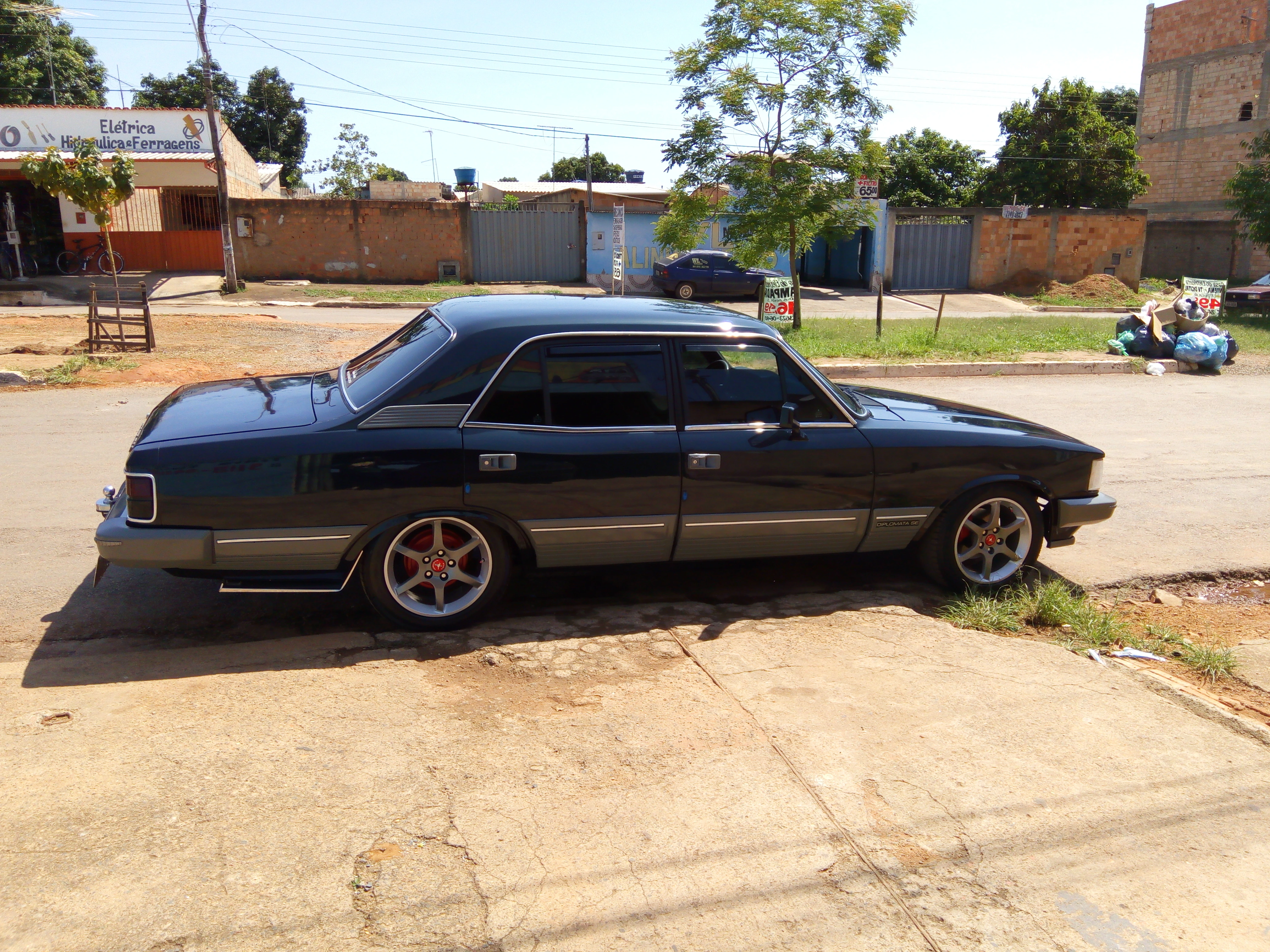 Opala - Foto da lateral passageiro de outro ângulo