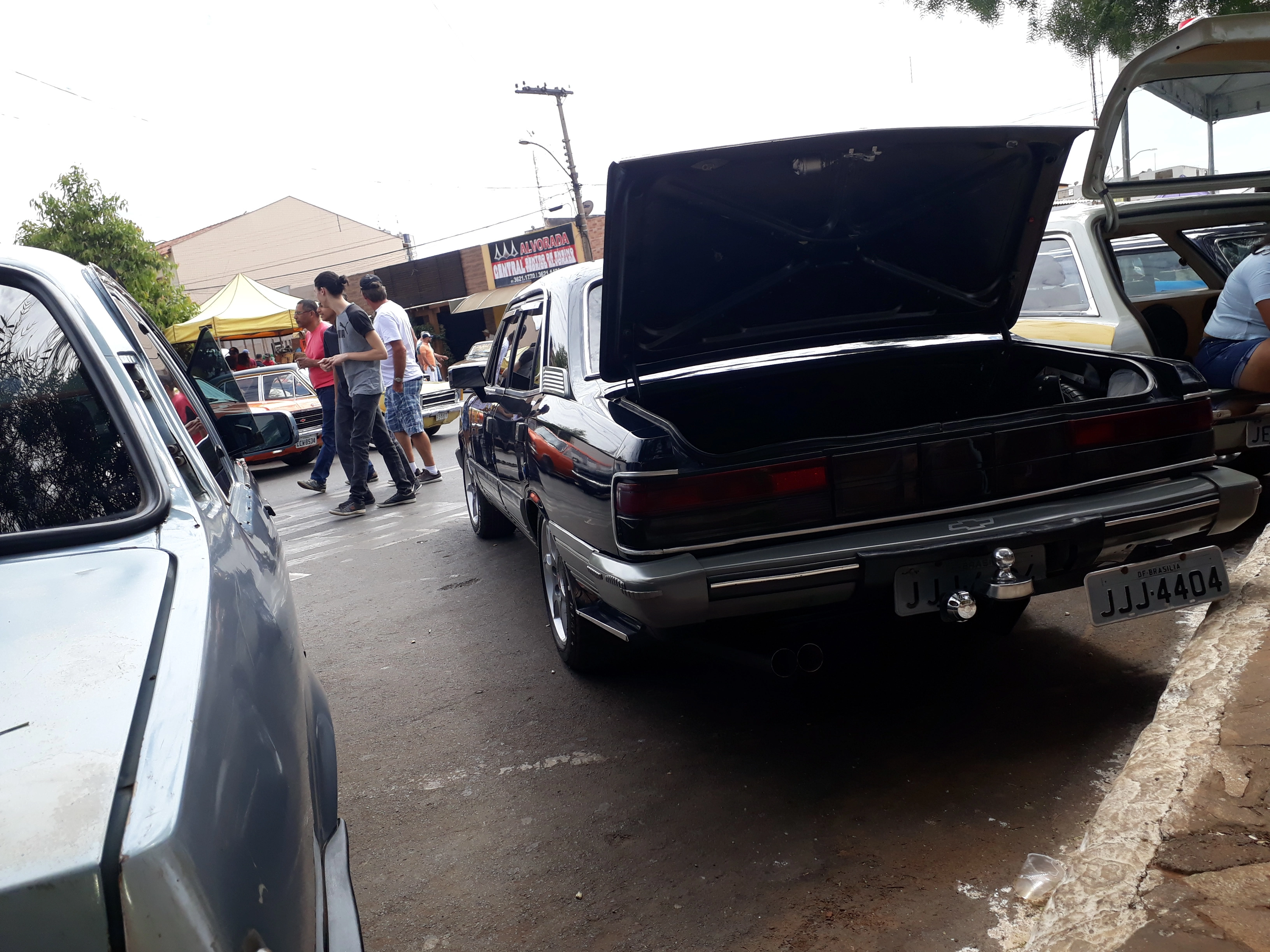 Opala - Vista traseira